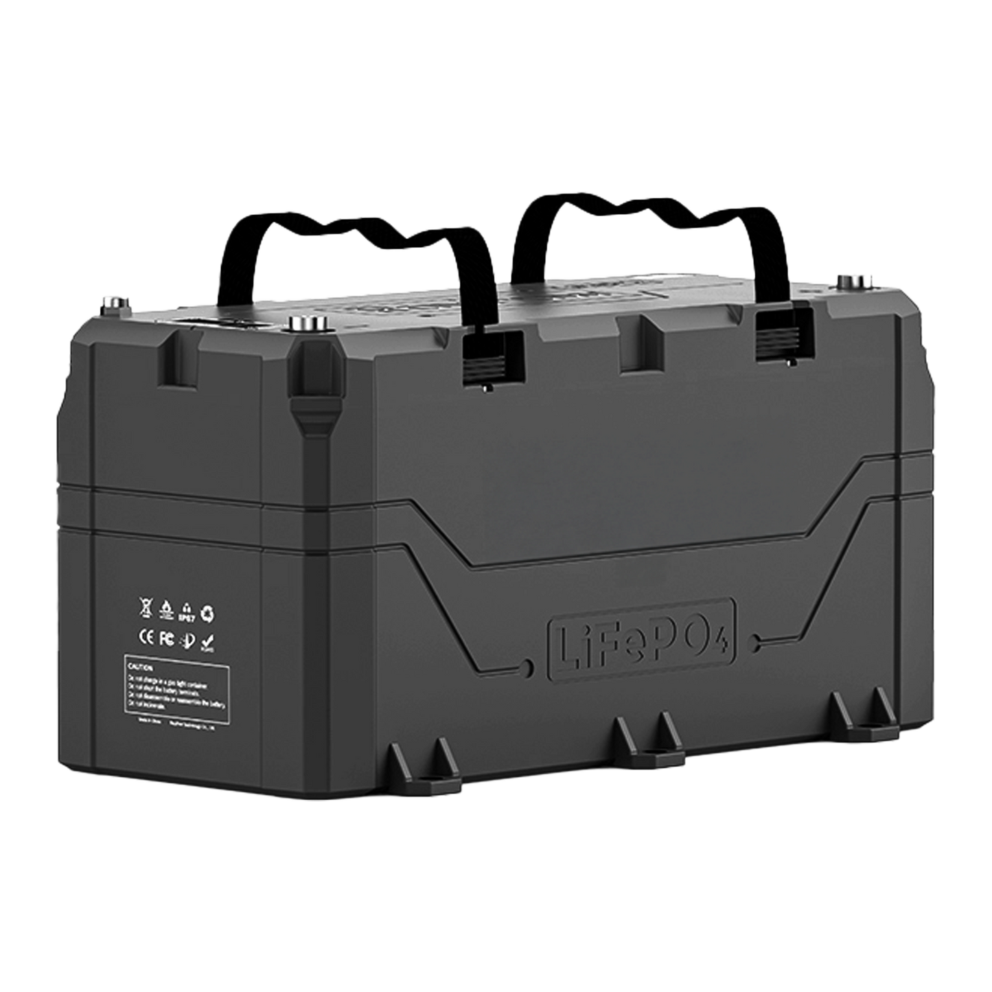 100Ah Chassis-Mounted LiFePO₄ Battery